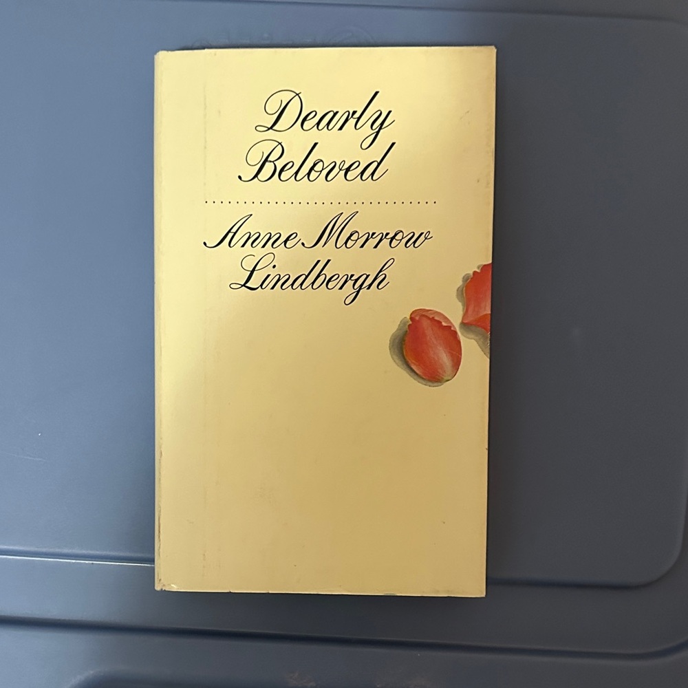 Dearly Beloved by Anne Morrow Lindbergh Book